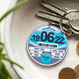 Personalised Tax Disc Keyring For Dad, thumbnail 3 of 6