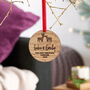 Personalised Couples First Christmas Together Bauble, thumbnail 2 of 7