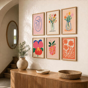 Set Of Six Botanical Themed Print Bundle, 2 of 5