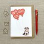 Yorkiepoo Father's Day Card, thumbnail 1 of 2
