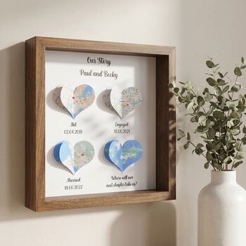 Wedding Gifts For Couples Anniversary Gifts Milestone Print, 10 of 12