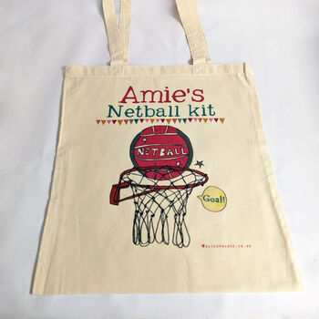 Personalised Netball Kit Bag, 11 of 11