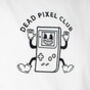 Retro Gaming Dead Pixel Club Sweatshirt, thumbnail 3 of 4