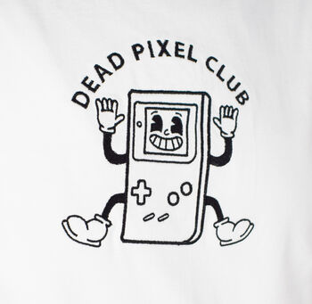 Retro Gaming Dead Pixel Club Sweatshirt, 3 of 4