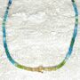 Ethiopian Opal Ocean Sun Necklace, thumbnail 2 of 4