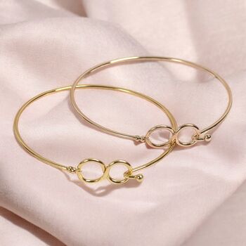 Best Friends Infinity Birthstone Bangle, 2 of 7