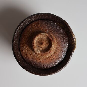 Handcrafted Wood Fired Shiboridashi Tea Brewing Bowl 100ml, 2 of 8