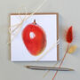 Pack Of Five Cards With Botanical Fruit Illustrations, thumbnail 3 of 3