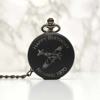 Spitfire Personalised Pocket Watch, 2 of 4