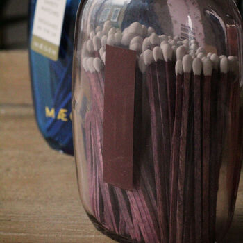 Glass Bottle Of 100 Matches, 3 of 5