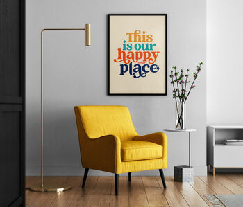 'This Is Our Happy Place' Print, 3 of 8