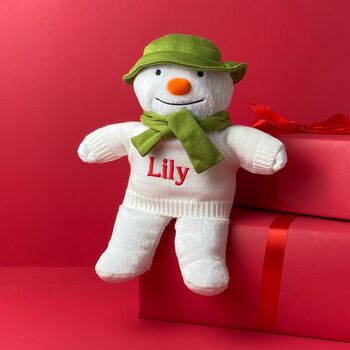 Personalised The Snowman Soft Toy, 2 of 8