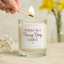 Book Lovers Gift Reading On A Rainy Day Candle, thumbnail 1 of 9