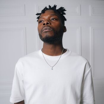 Gold Mini Blue Lace Agate Gemstone Pendant Necklace For Men, 10 of 12