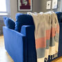 Personalised Soft Cotton Sofa Throw, Christmas Gift For Couple, thumbnail 10 of 11