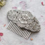 Aubrey Crystal Deco Hair Comb, thumbnail 1 of 3