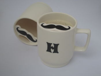 Personalised Moustache Guard Mug, 3 of 5