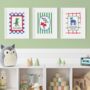 Set Of Three Nursery Prints – Wonderful Adventures Collection, thumbnail 6 of 6