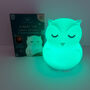 Albert The Light Up Owl Nightlight For Babies, thumbnail 5 of 8