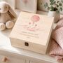 Personalised Baby Girl Keepsake Box, thumbnail 4 of 4