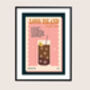 Retro Long Island Iced Tea Cocktail Print, thumbnail 3 of 4