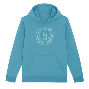 Personalised Initials Organic Affirmation Hoodie, 2 of 11