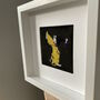 Abstract Shapes Framed Knitted Art, thumbnail 6 of 11