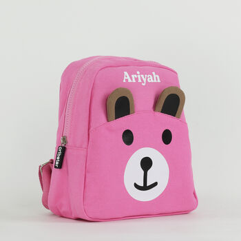 Cribstar Children's Personalised Teddy Toddler Backpack, 12 of 12