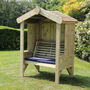 Two Seater Cottage Arbour, thumbnail 1 of 3