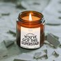 Exam Good Luck Gifts, You've Got This Superstar Candle With Matches, thumbnail 11 of 11