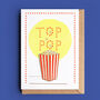 Popcorn Pun Card For Dads On Father's Day Or His Birthday, thumbnail 1 of 2