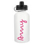 Personalised Pink Name Drinks Bottle For Girl, thumbnail 4 of 4