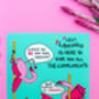 Flexi Flamingo Art Print, thumbnail 3 of 3