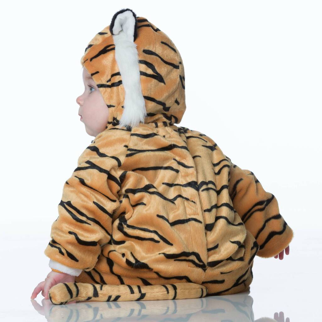 Personalised Baby Tiger Costume By Time To Dress Up