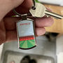 Any Football Stadium Illustrated Keyring, thumbnail 1 of 5