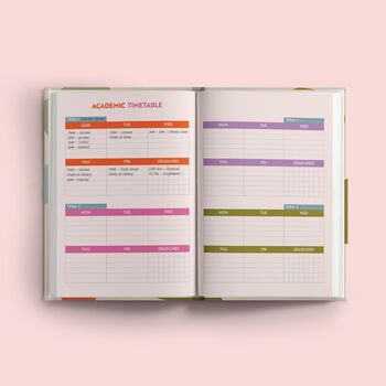 2024 2025 Academic Diary | A5 Hardcover | Paper Shapes, 7 of 9