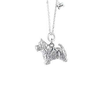 Personalised Westie Sterling Silver Necklace, 2 of 5