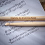 Personalised Set Of Wooden Drum Sticks, thumbnail 1 of 6