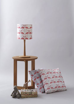 A Flamingo Flourish Cushion, Mini Or Medium, 3 of 5