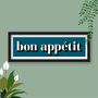 Framed Bon Appetit Print, thumbnail 2 of 10