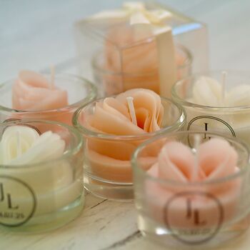 Personalised Wedding And Parties Favours, Hearts Candle Guests Gifts, 8 of 9