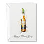 Corona Fathers Day Card, thumbnail 2 of 2