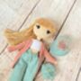 Posable Handmade Crochet Doll For Kids And Adults, thumbnail 10 of 12