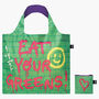 Loqi Eat Your Greens Recycled Bag, thumbnail 3 of 3