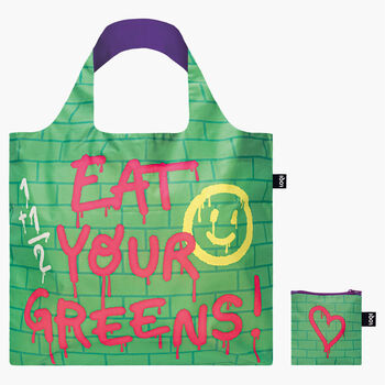 Loqi Eat Your Greens Recycled Bag, 3 of 3