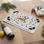 Personalised Nordic Woodland Placemat, thumbnail 3 of 4