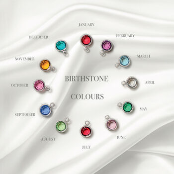 Family Birthstone Sliding Bracelet, 4 of 7