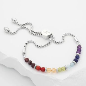 Healing Chakra Stones Bracelet, 5 of 8