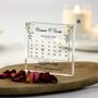 Islamic Wedding Gift, Quran Quote With Calendar, thumbnail 1 of 2