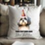 Personalised Shih Tzu Birthday Congratulations Party Cushion, thumbnail 2 of 2